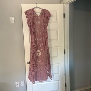 Lace Kimono/Cover up